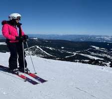 Walters enjoys ice-ski in her free time.